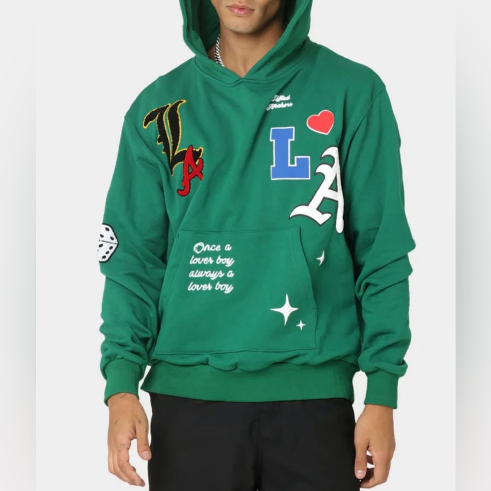 Lifted Anchor City Puff Hoodie size S